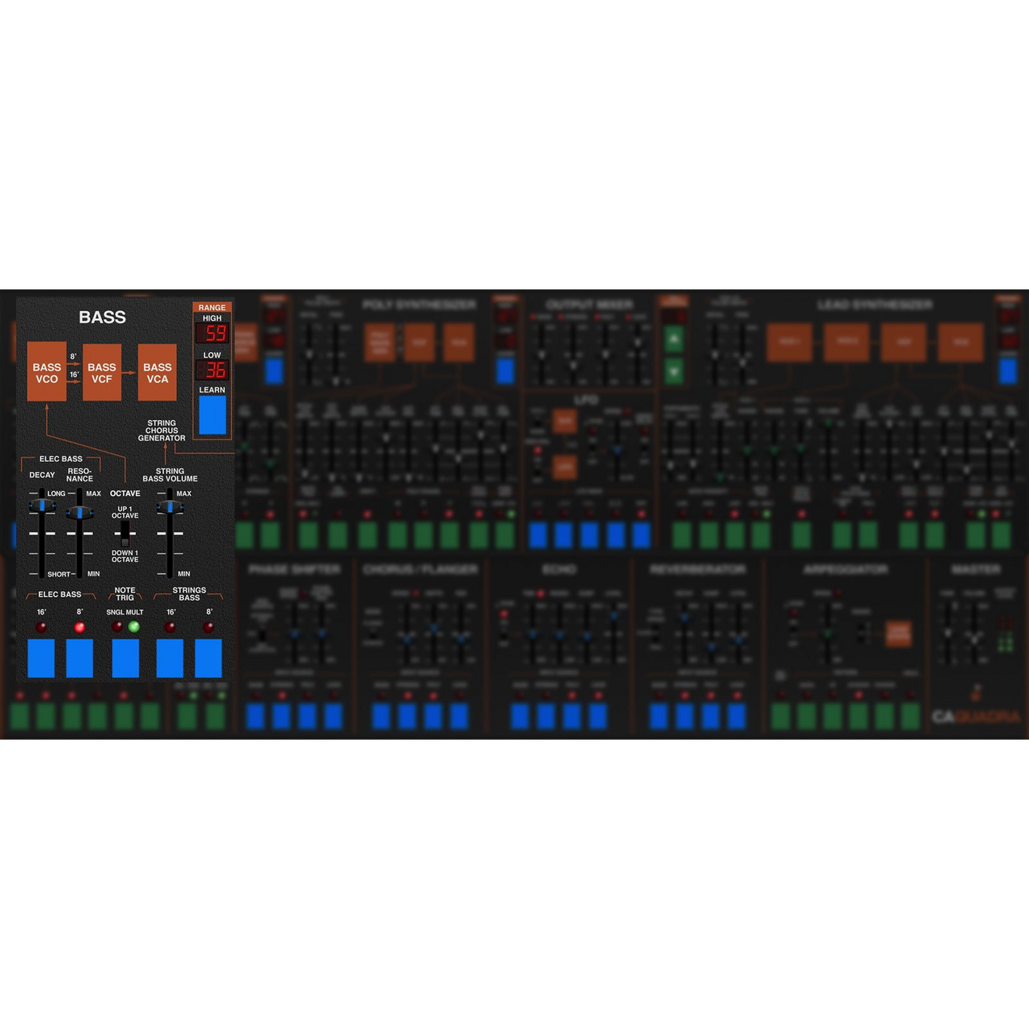 Rackmode Signal Processors settings