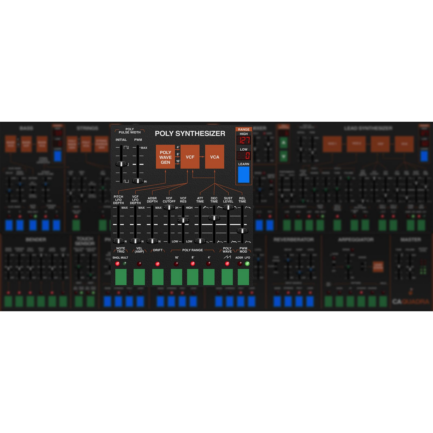 Rackmode Signal Processors settings