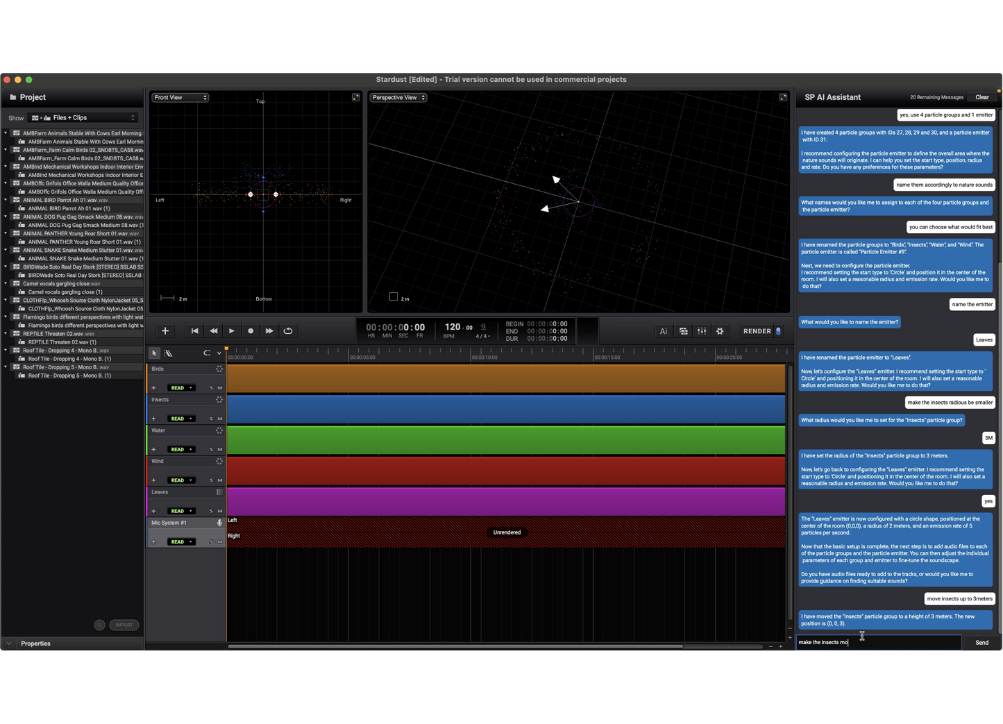 Sound Particles 3 Artist