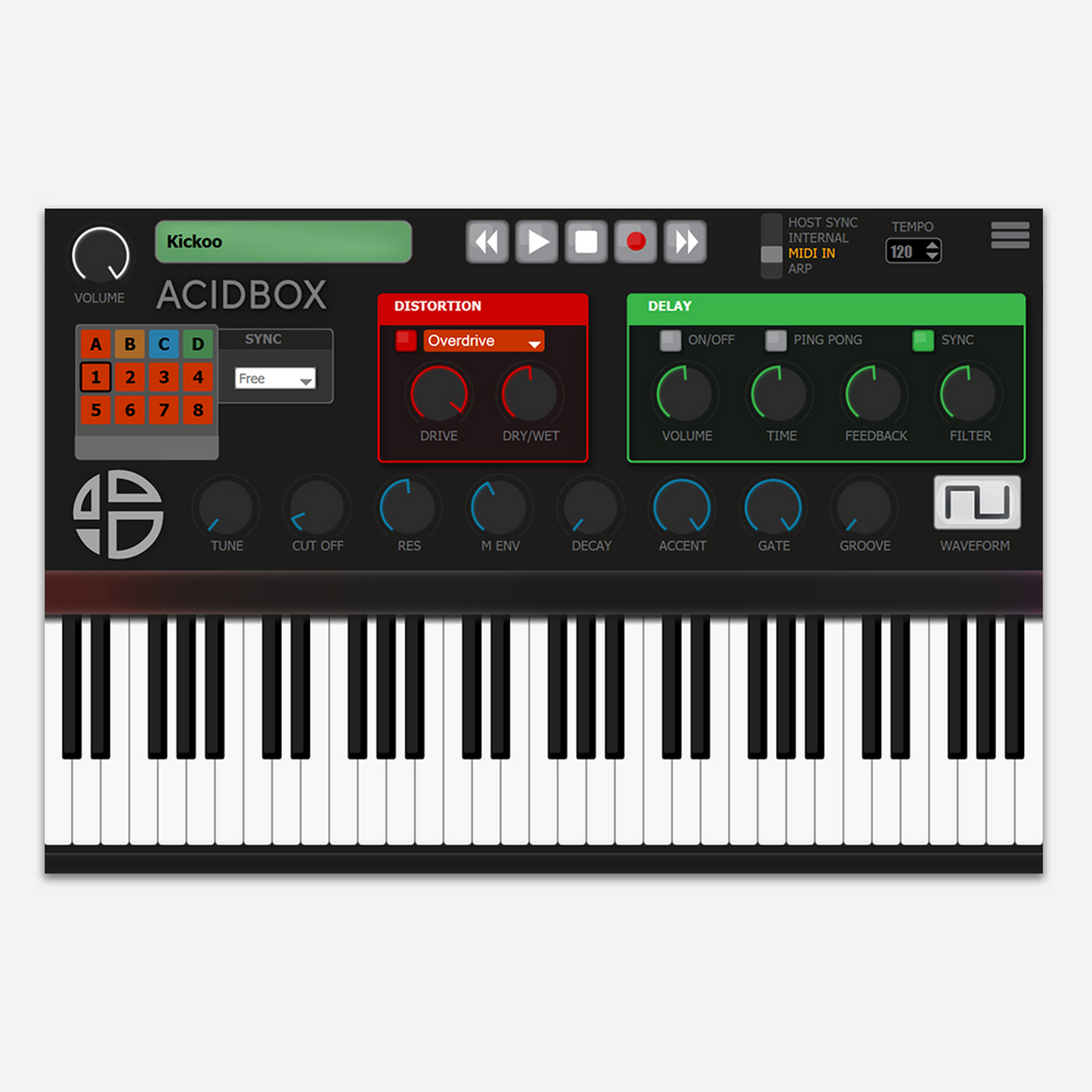 Acidbox v2 in black