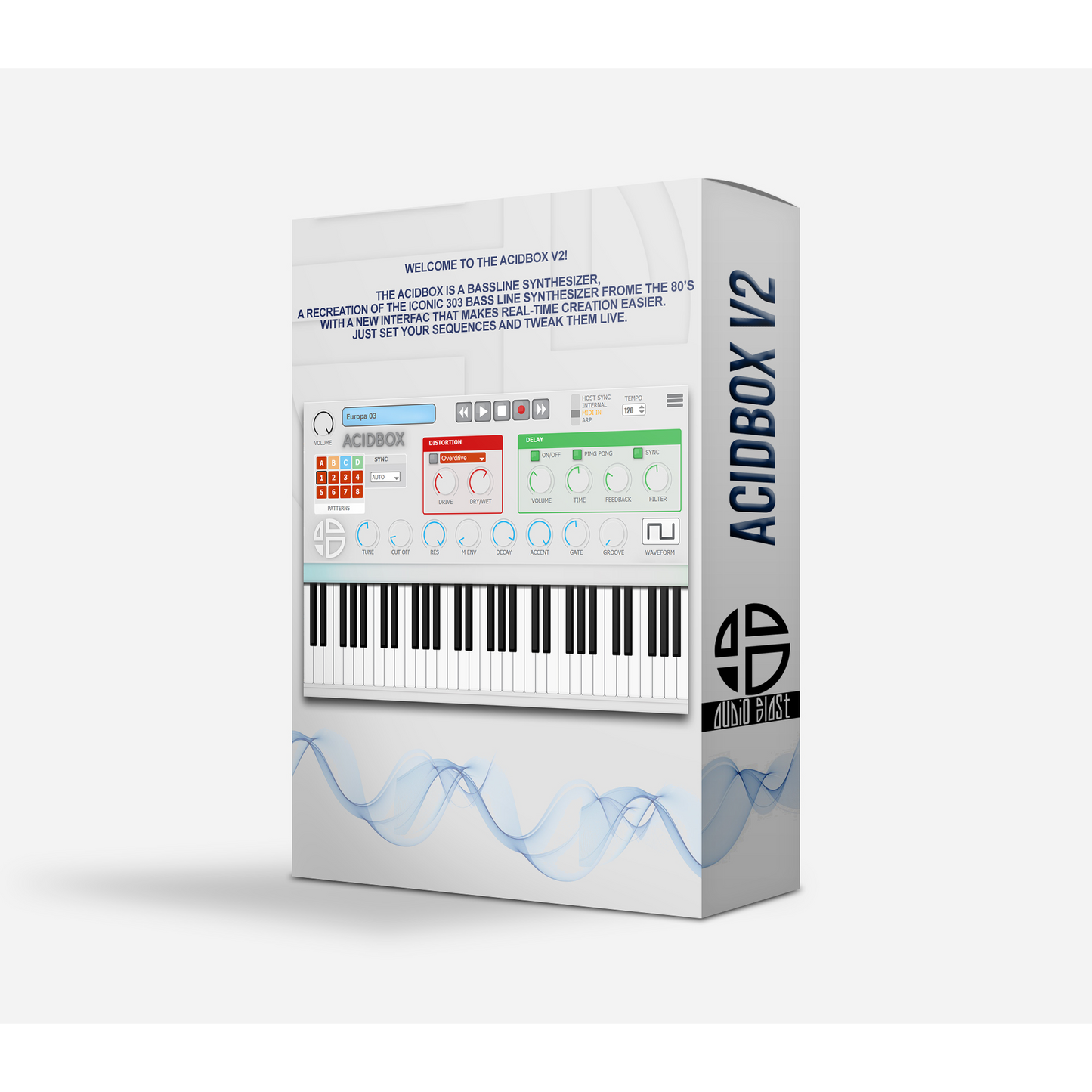 Acidbox v2 packaging