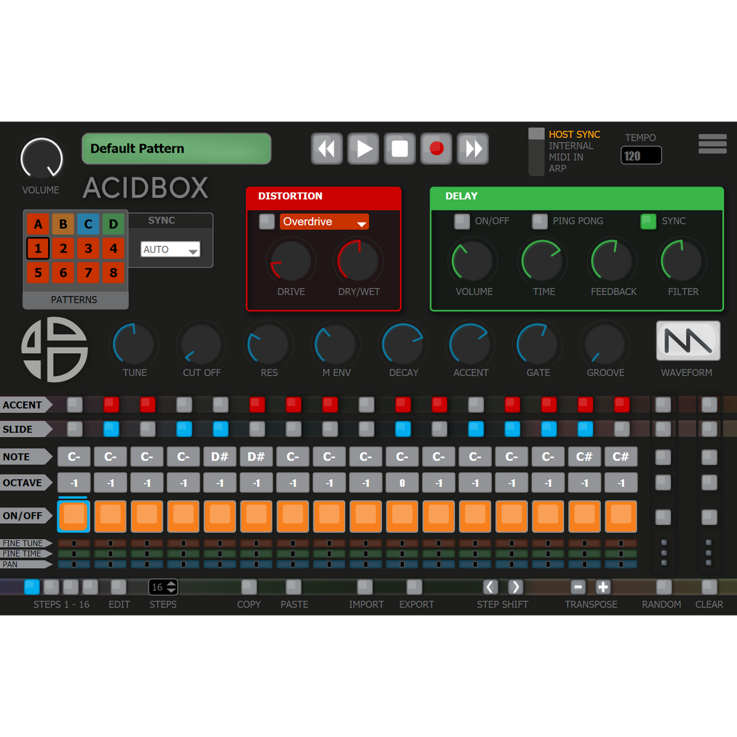 Acidbox v2 in black