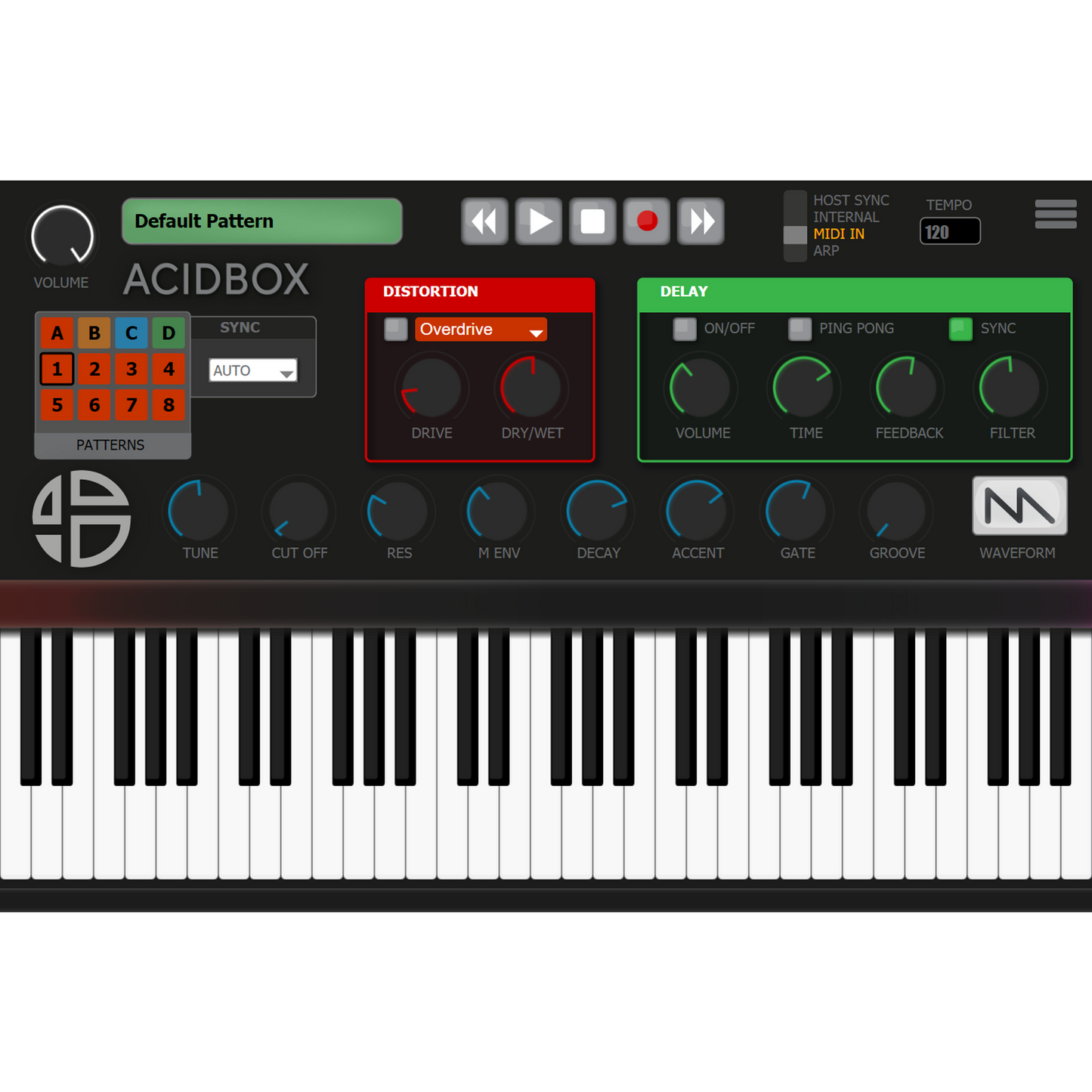 Acidbox v2 in black