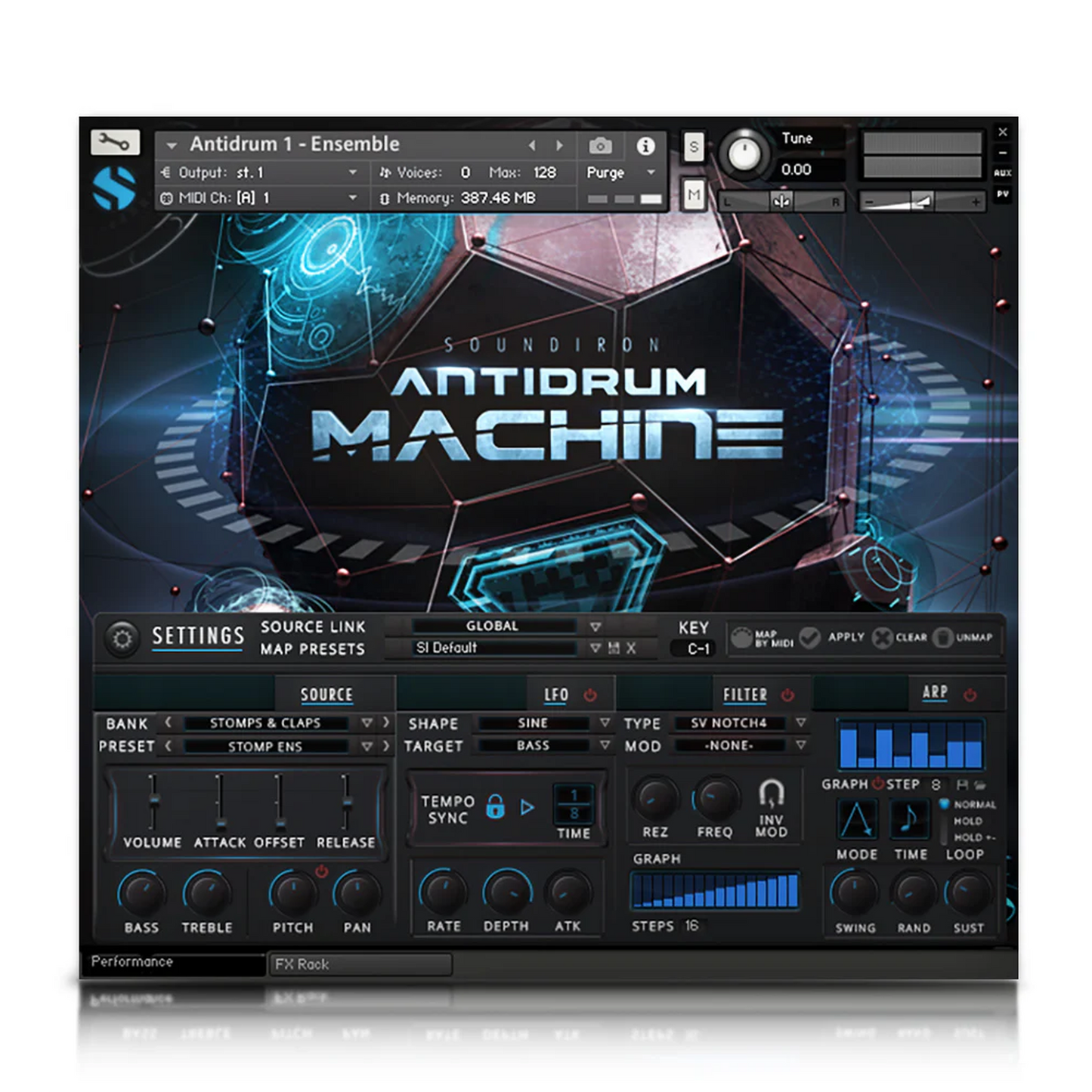 Antidrum Machine Setup