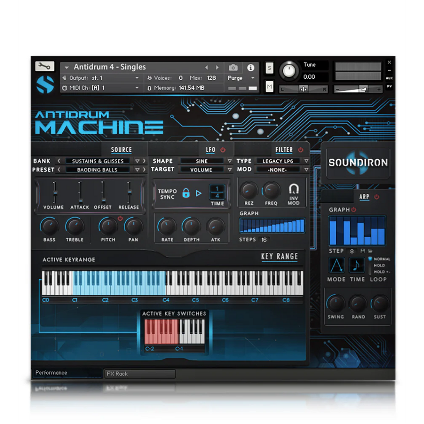 Antidrum Machine Setup
