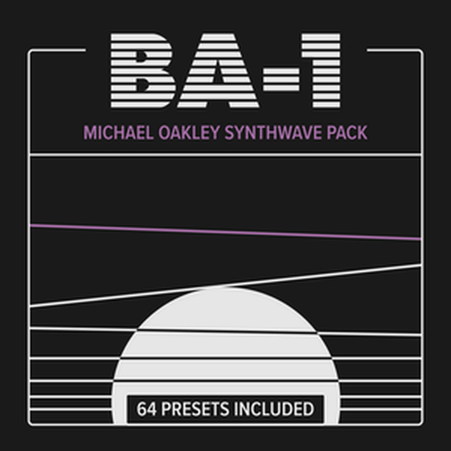 BA-1 Preset Cover - Michael Oakley Synthwave Pack