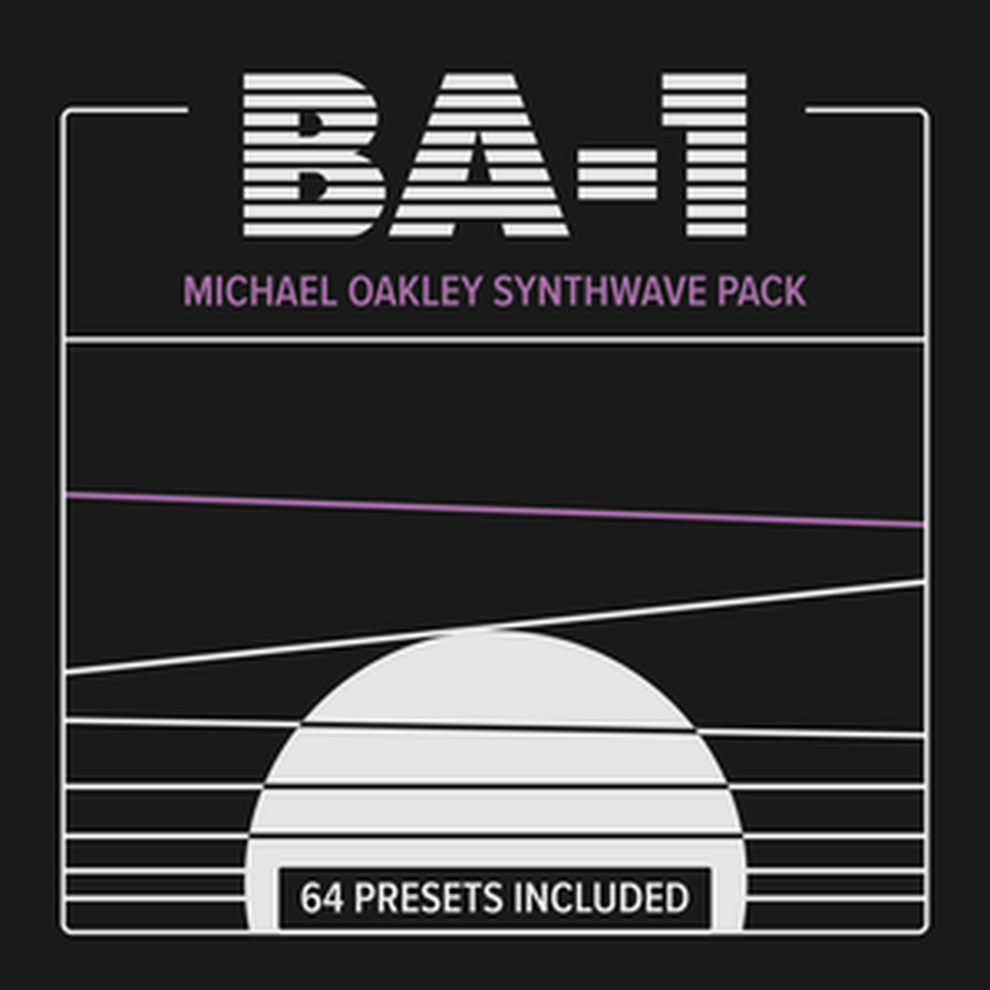 BA-1 Preset Cover - Michael Oakley Synthwave Pack