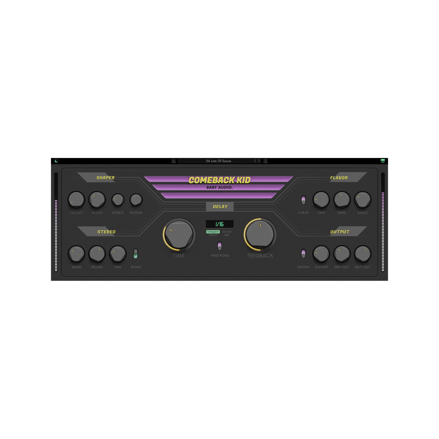 Baby Audio Comeback Kid Interface