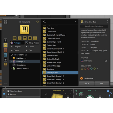Bitwig Studio Essentials Upgrade from 8 Track