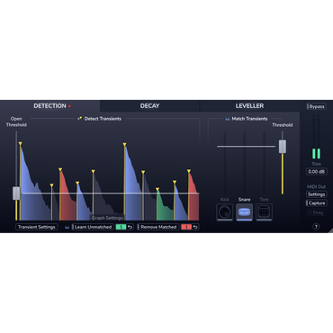 DrumGate Learn User Interface
