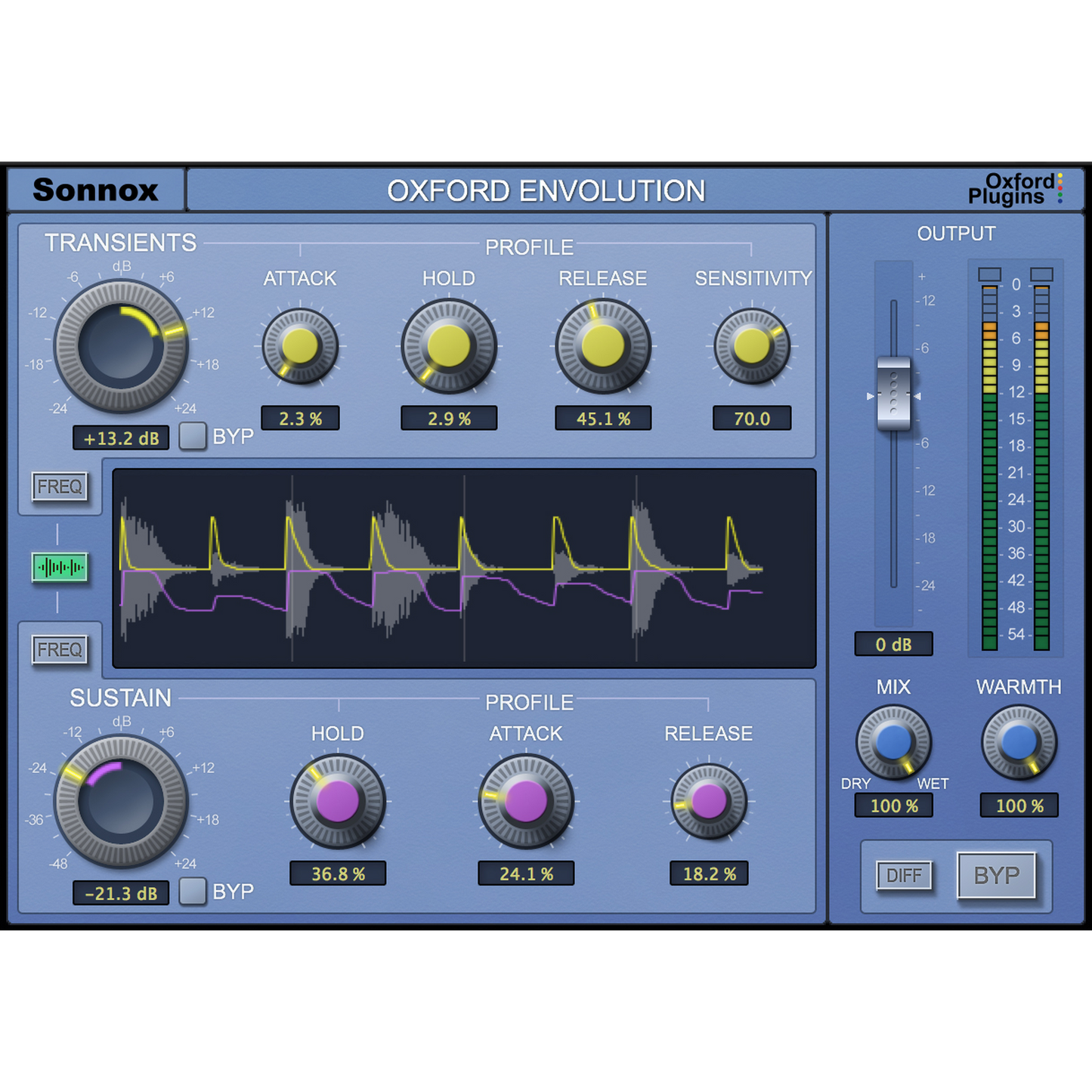 Oxford Envolution User Interface