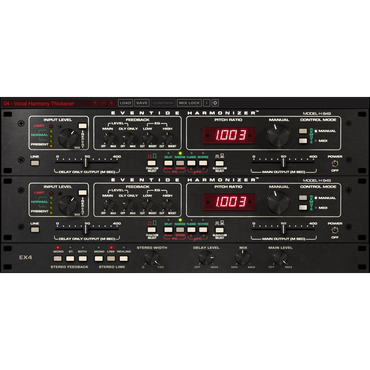 H949 Harmonizer Dual User Interface