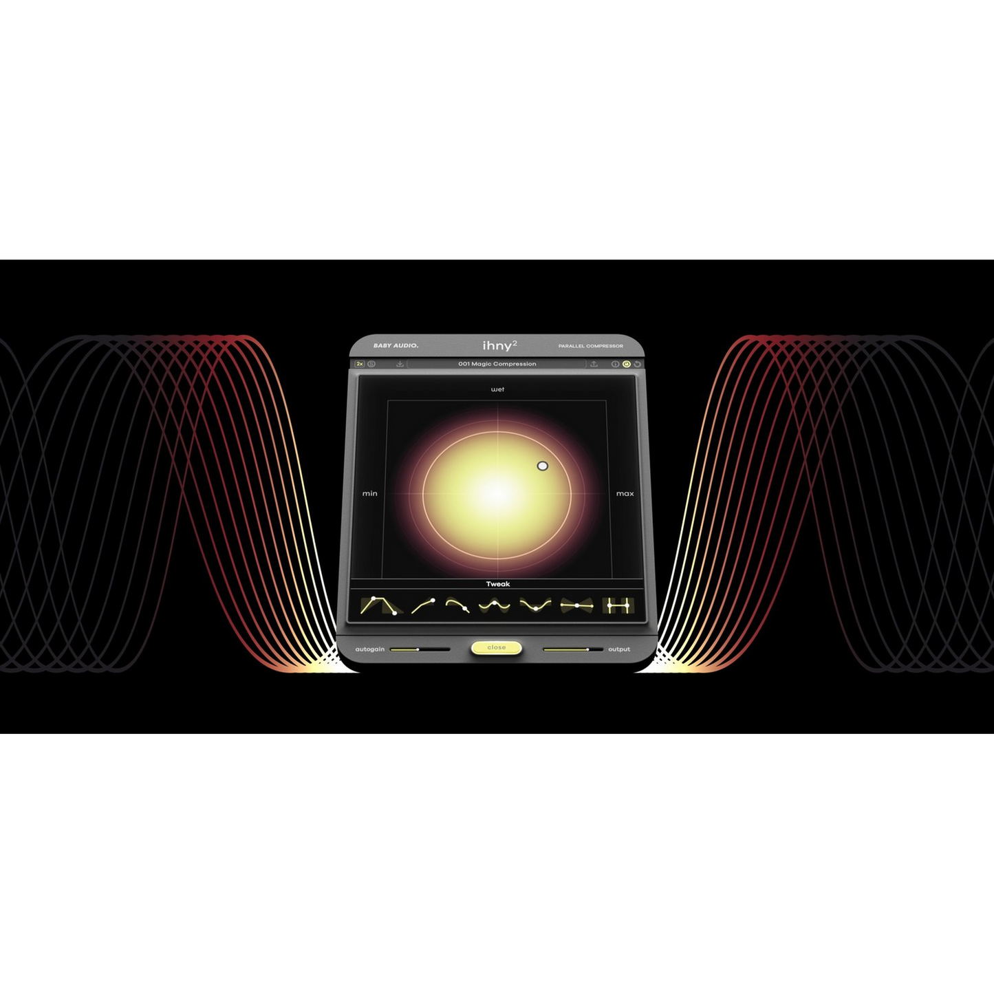 IHNY2 Interface on wavy backgropund