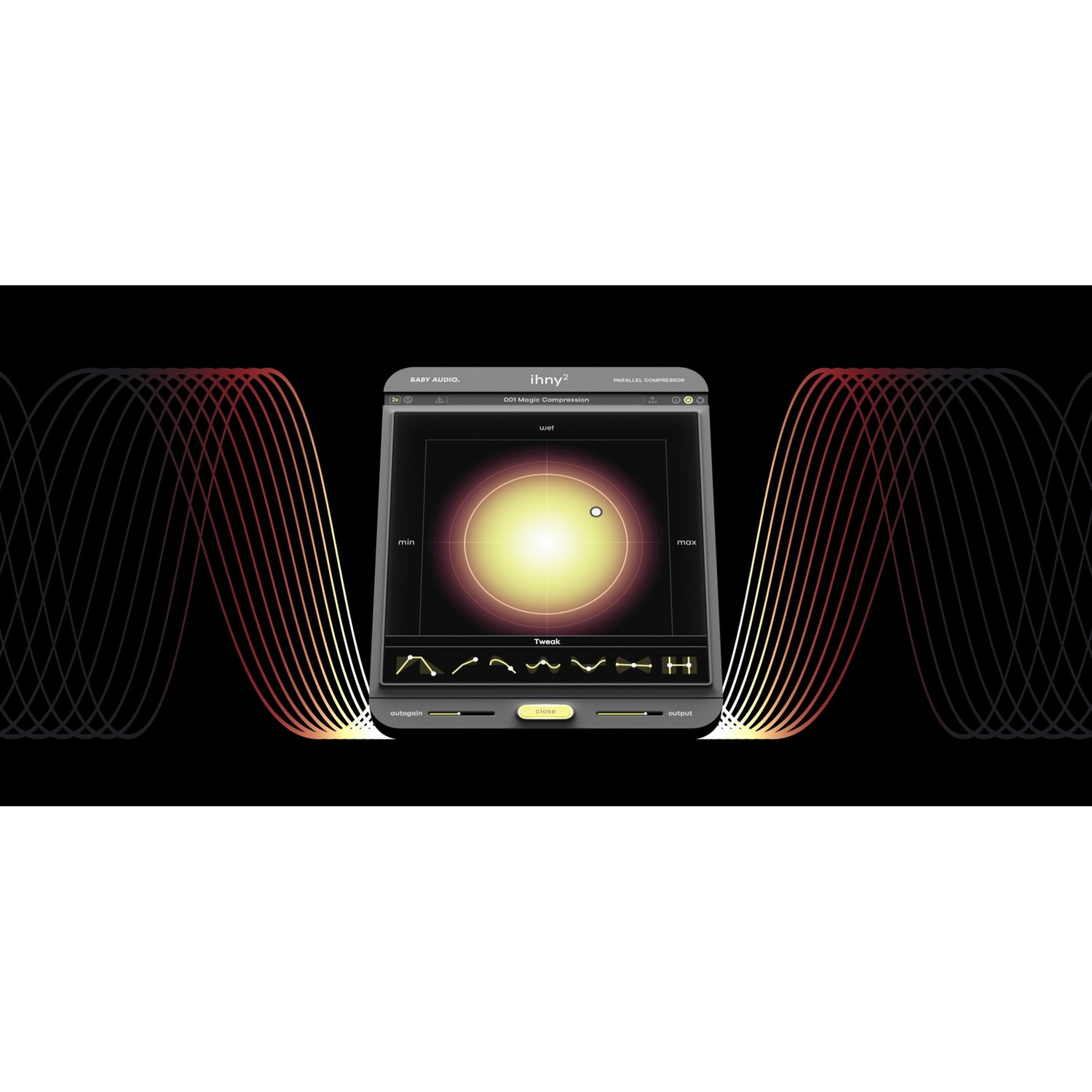 IHNY2 Interface on wavy backgropund