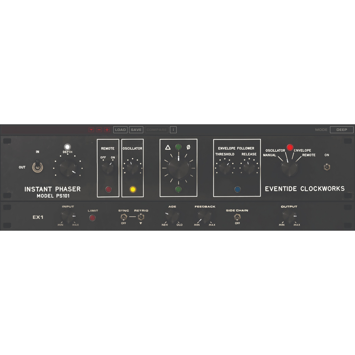 Instant Phaser MK II User Interface