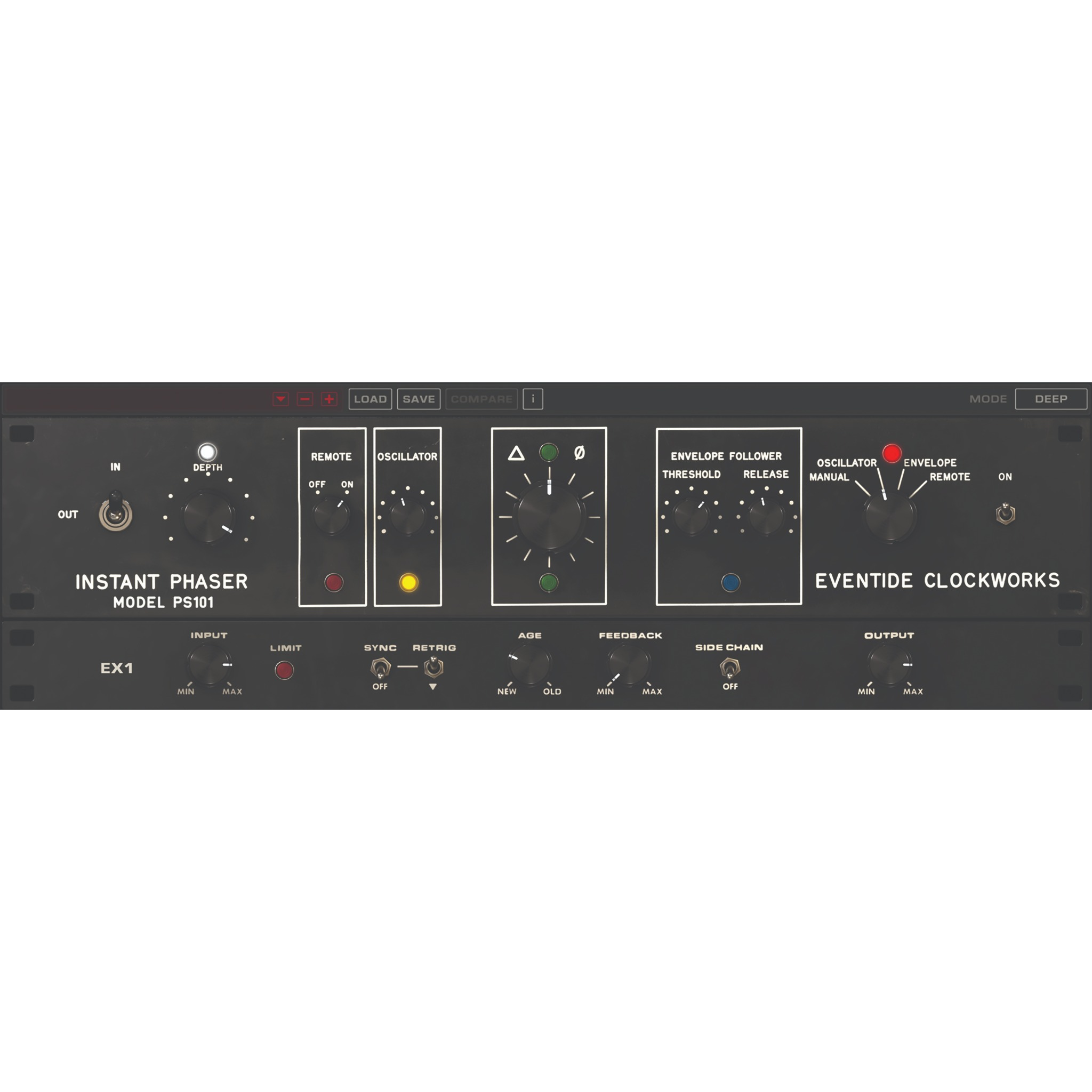Instant Phaser MK II User Interface