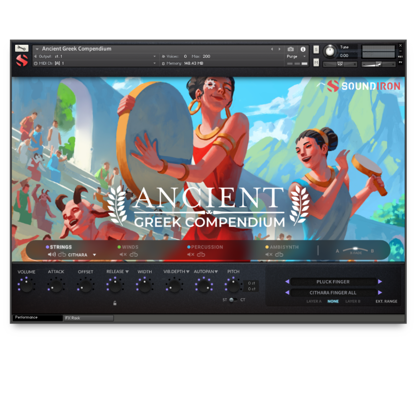 Ancient Greek Compendium Setup