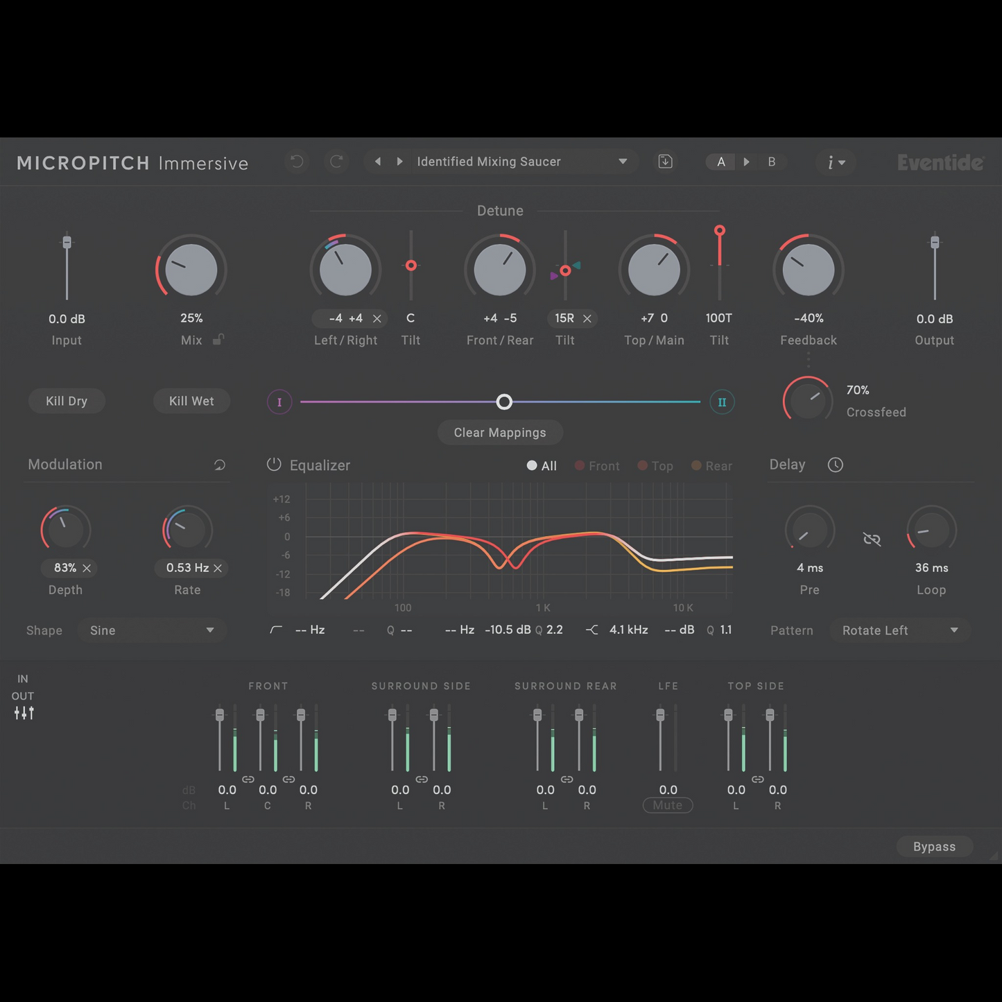 MicroPitch Immersive User Interface