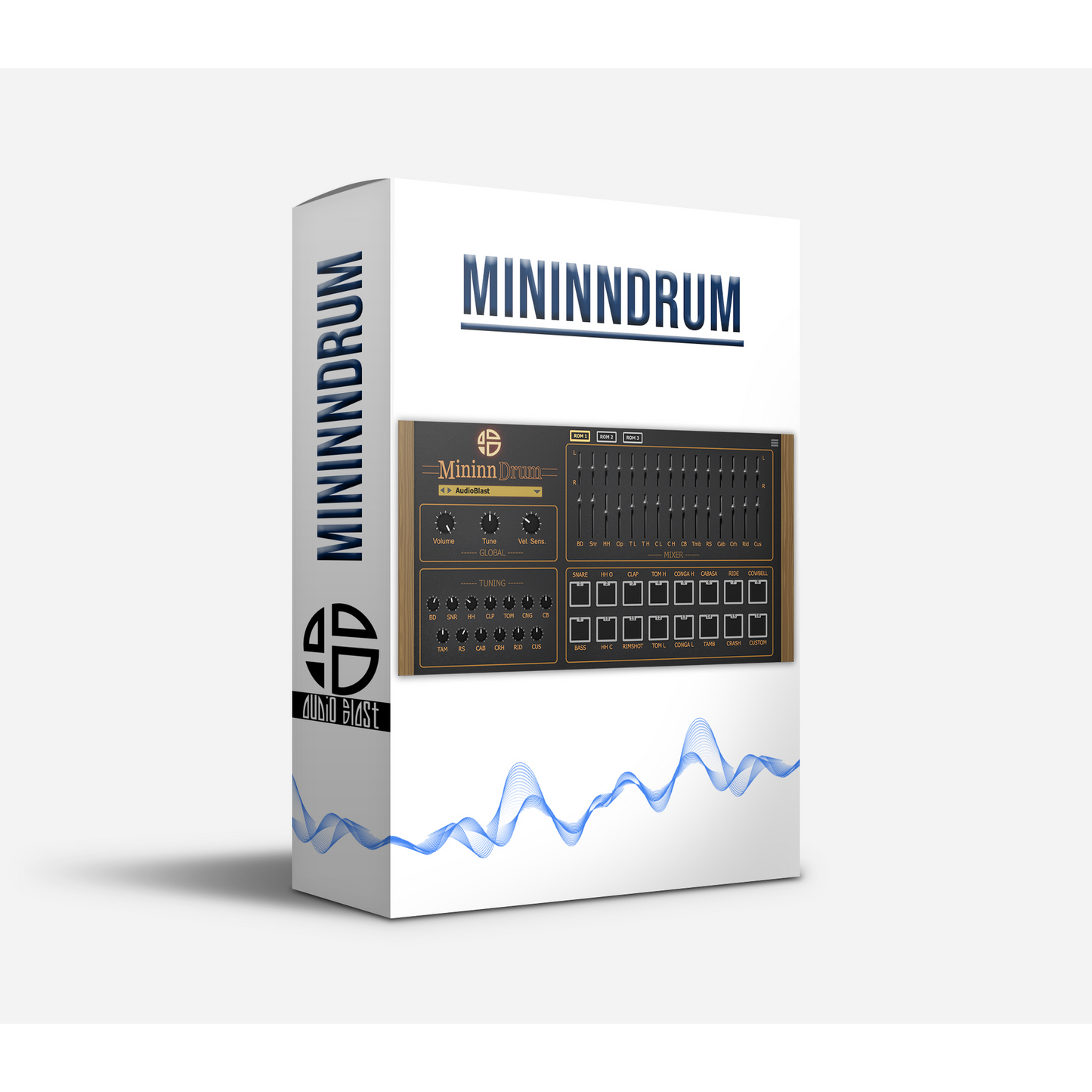 Mininn Drum packaging transparent