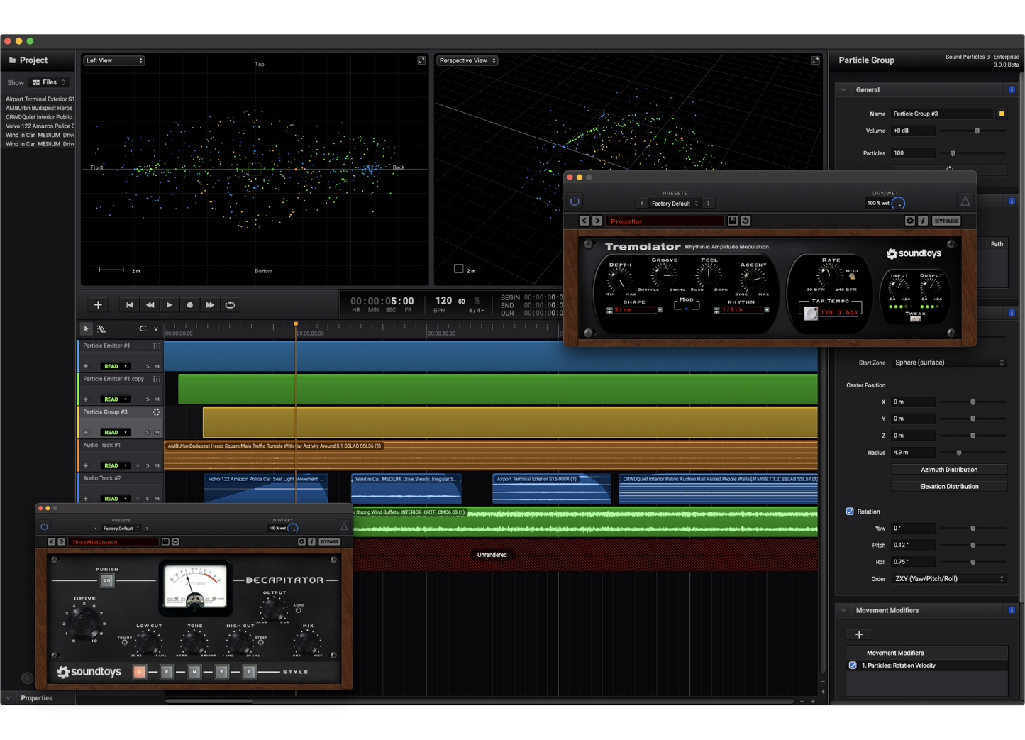 Sound Particles 3 Artist