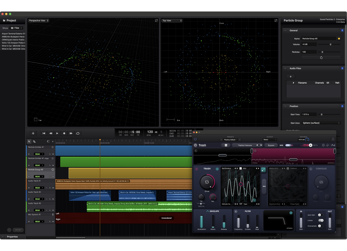 Sound Particles 3 Artist