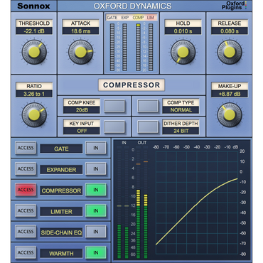 Oxford Dynamics User Interface