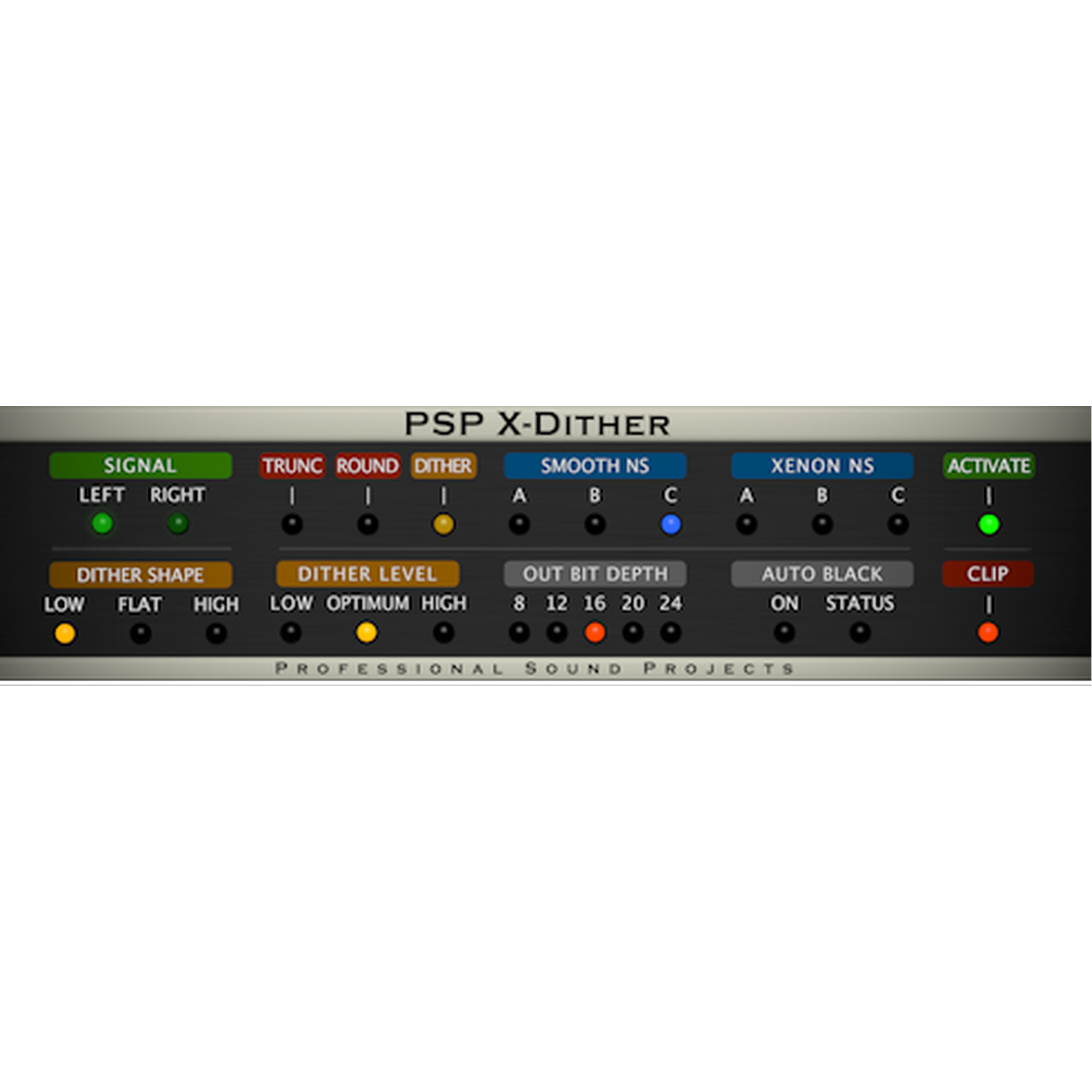 PSP X-Dither UI