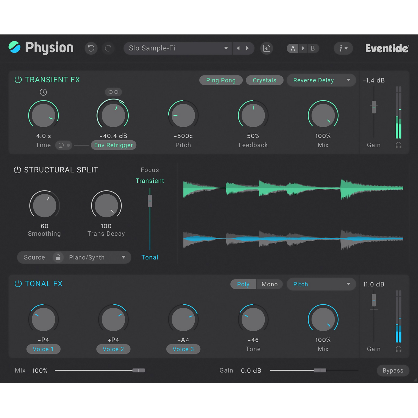 Physon Mk II User Interface