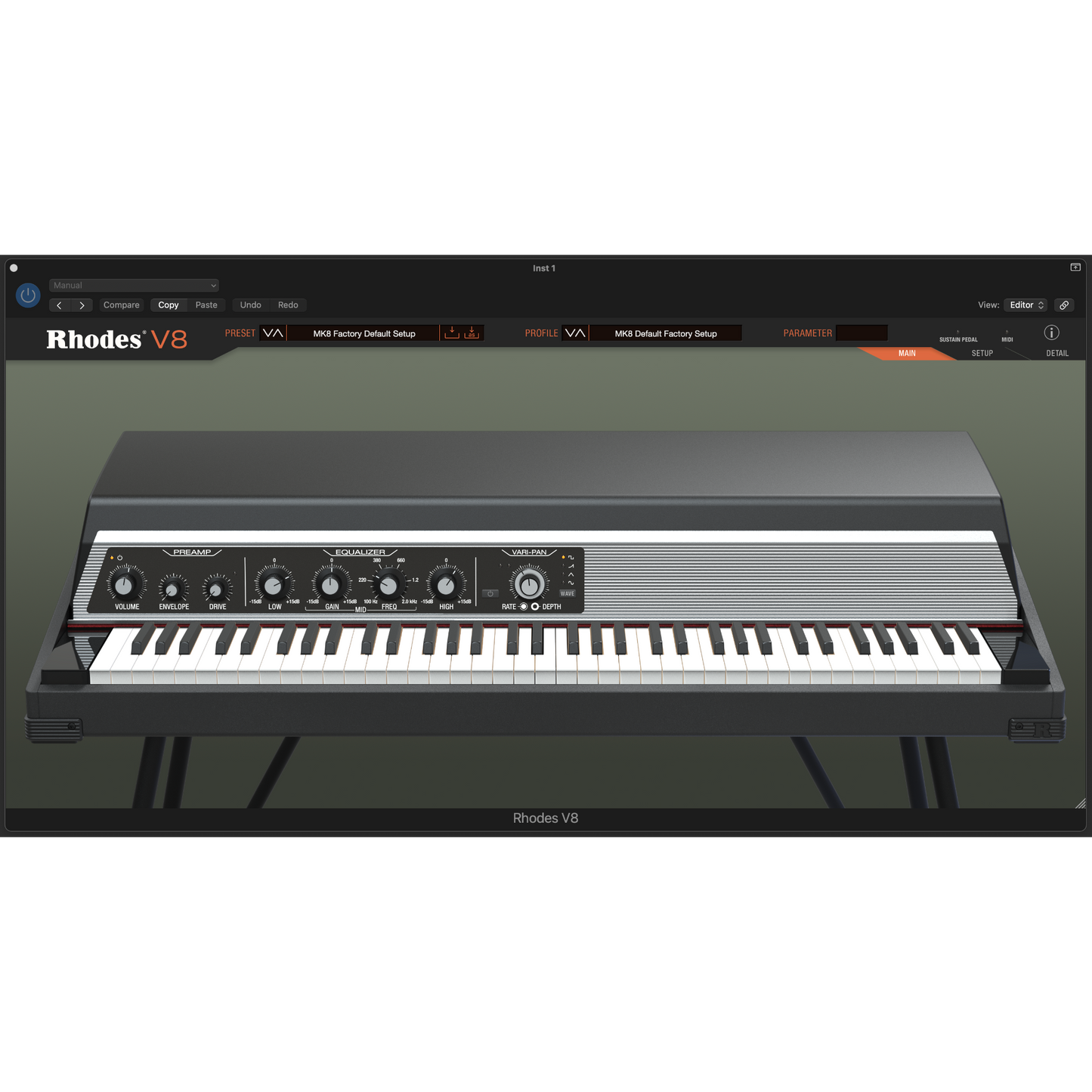 Rhodes V8 Piano