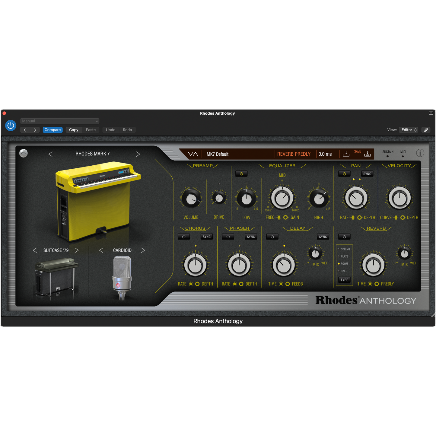 Rhodes Anthology Pianos