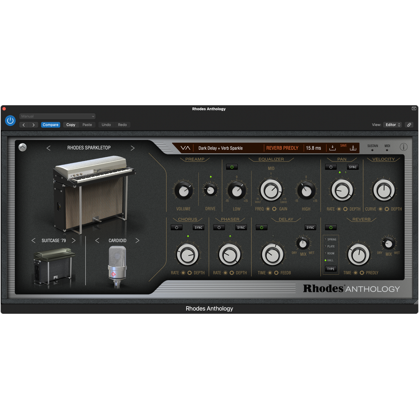 Rhodes Anthology Pianos