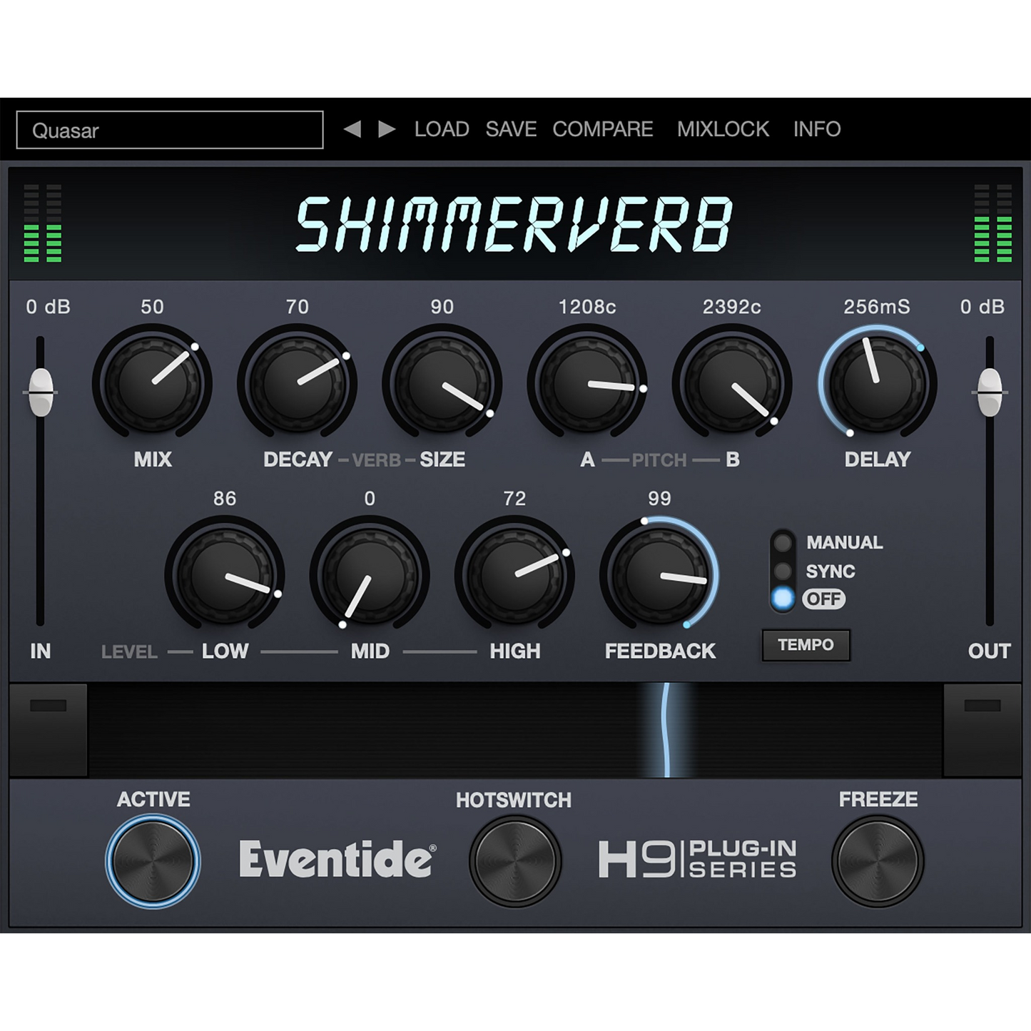 ShimmerVerb User Interface