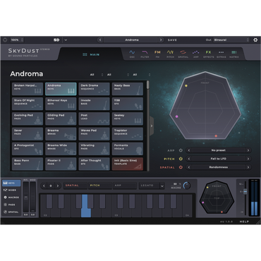 SkyDust Stereo | Sound Particles