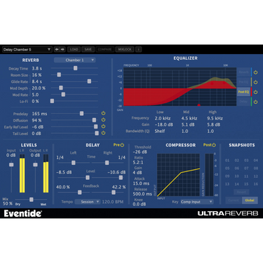 UltraReverb User Interface