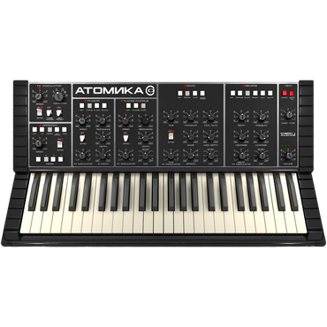 Atomika Synthesizer interface