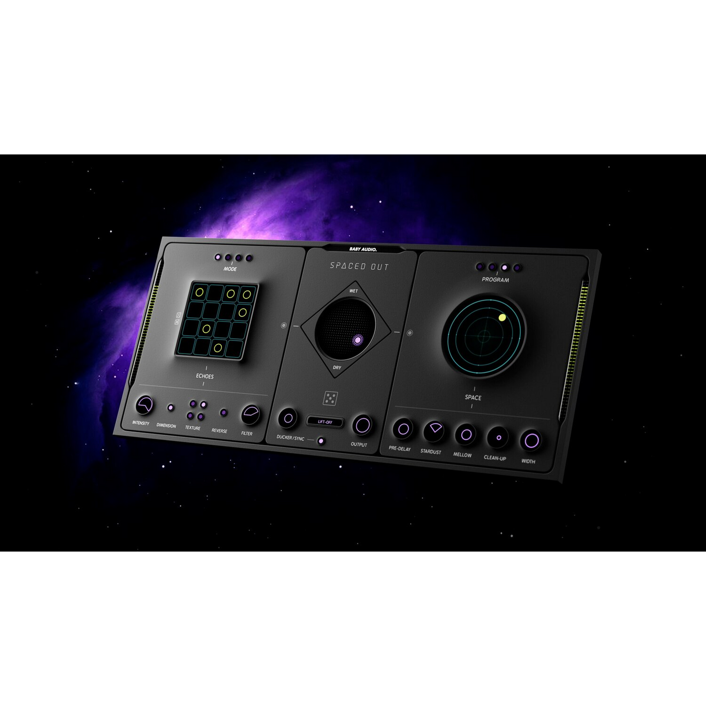 Baby Audio Spaced Out Black on Background