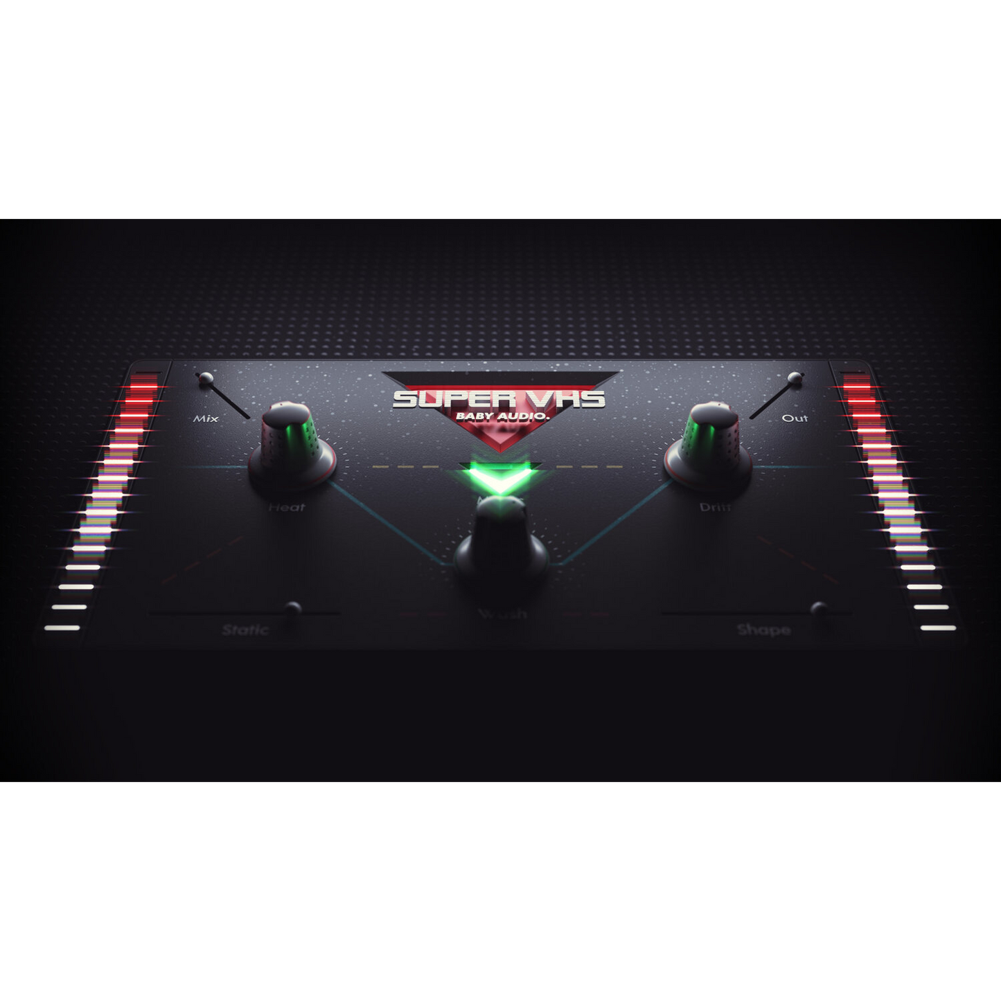 Baby Audio Super VHS UI on Background