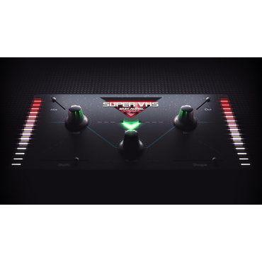 Baby Audio Super VHS UI on Background