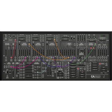 CA2600 Synthesizer interface in gray