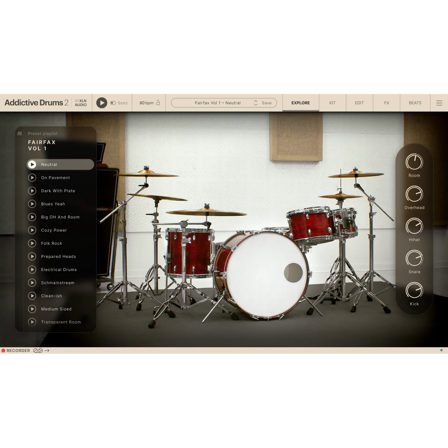 Addictive Drums 2: Rock Collection