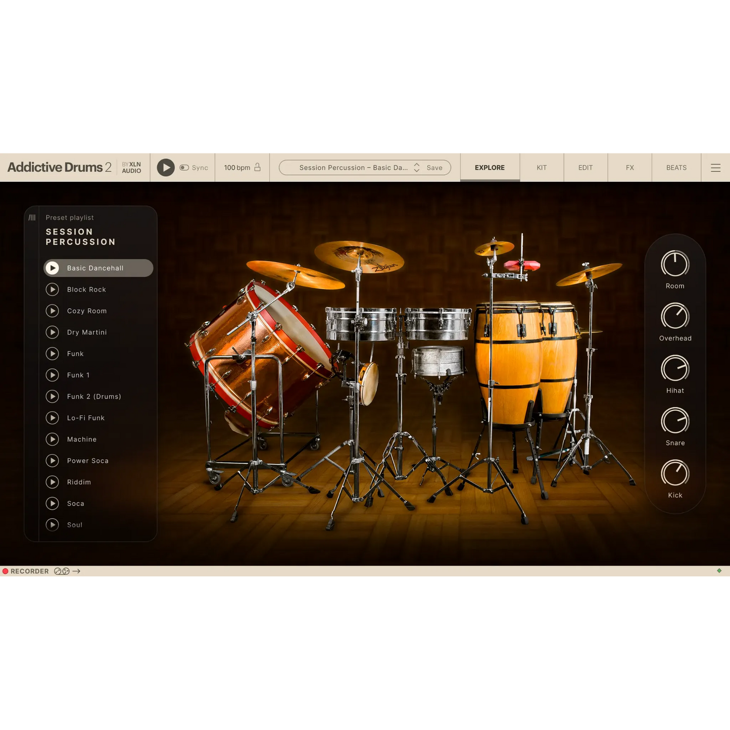 Addictive Drums 2: Session Percussion ADpak
