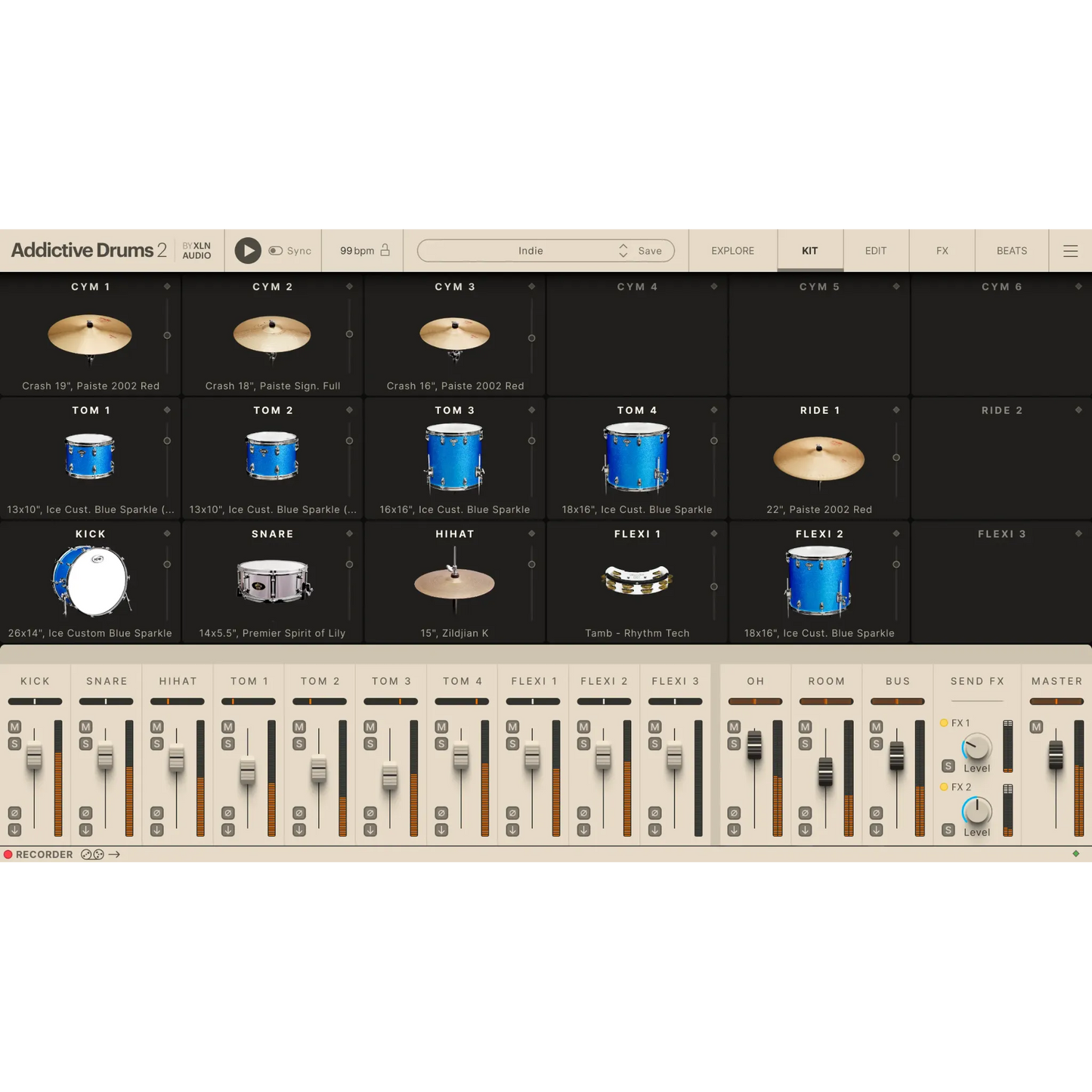 Addictive Drums 2: Indie ADpak