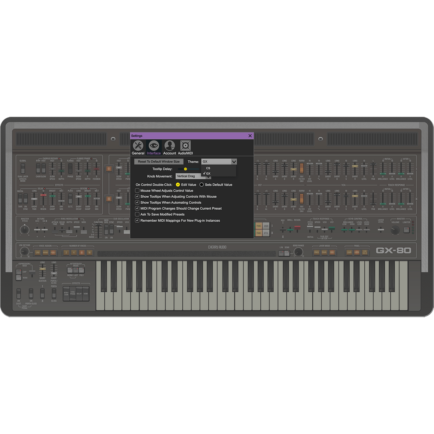 GX-80 | Cherry Audio