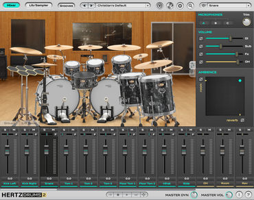Hertz Donaldson Signature Drum Sound Pack