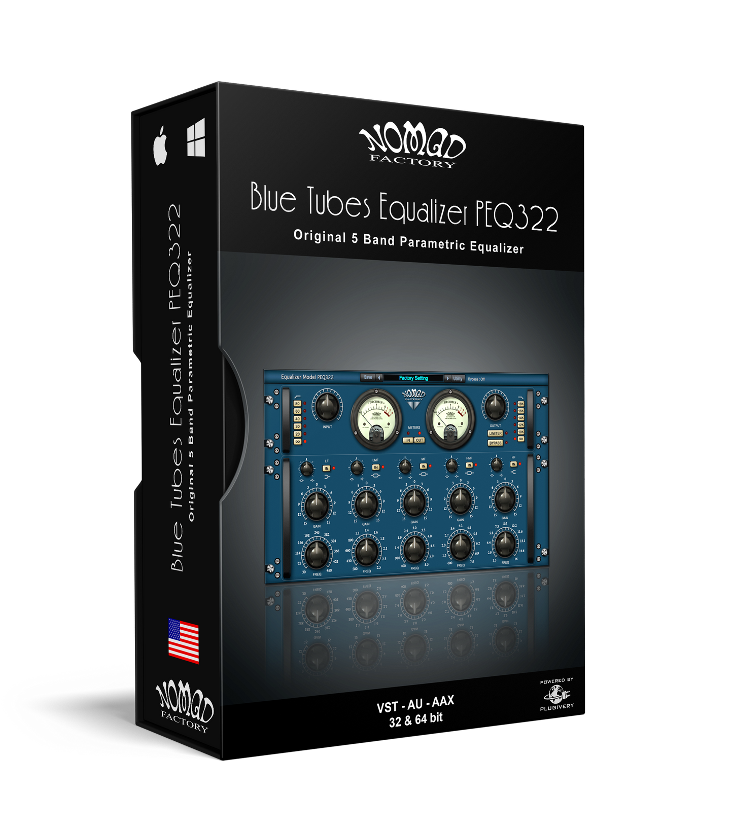 Blue Tubes Equalizer PEQ322