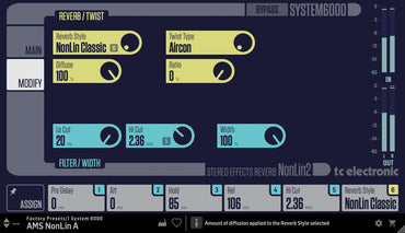 NONLIN2 Twisted Effects Reverb