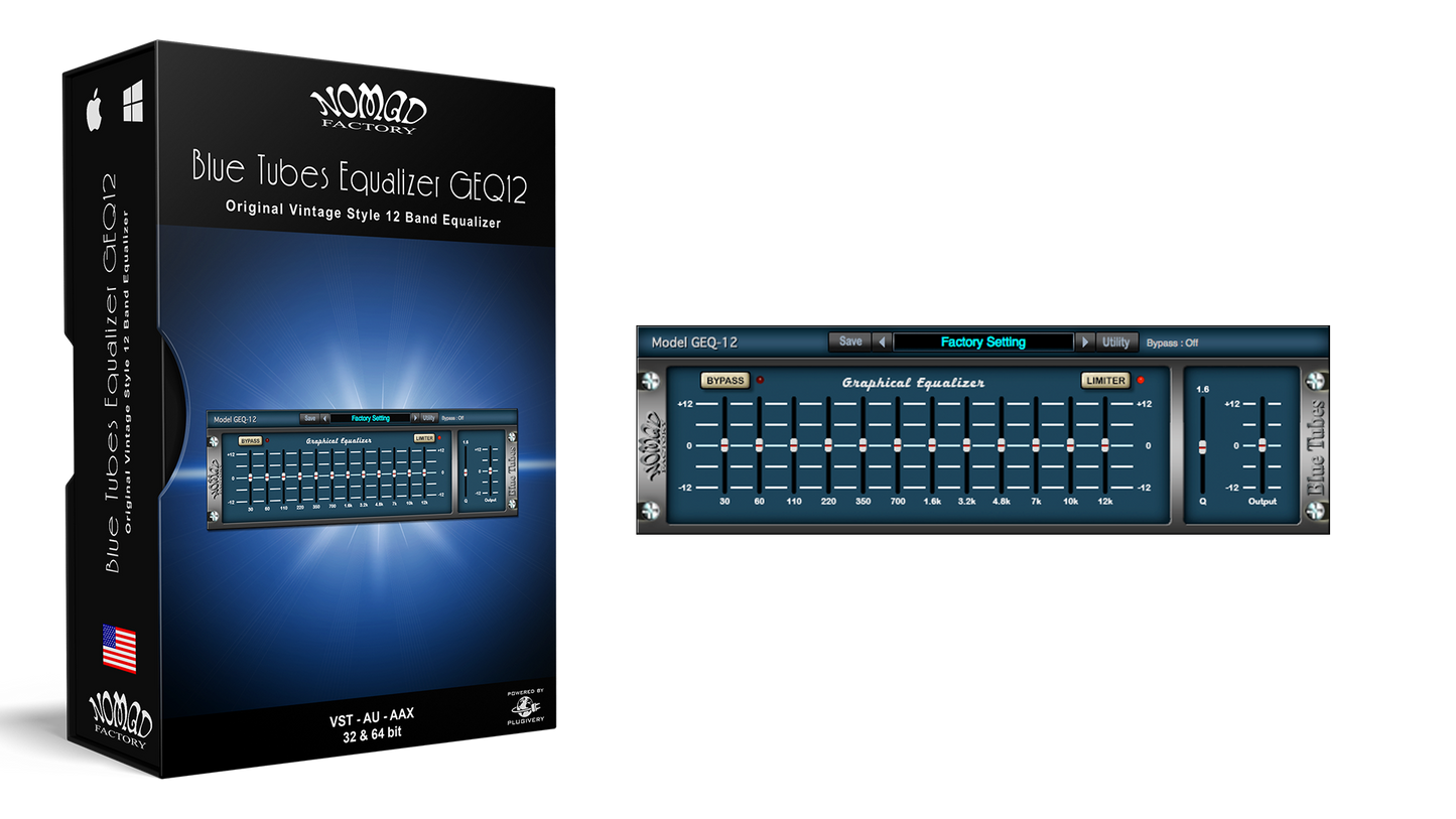 Blue Tubes Equalizer GEQ12