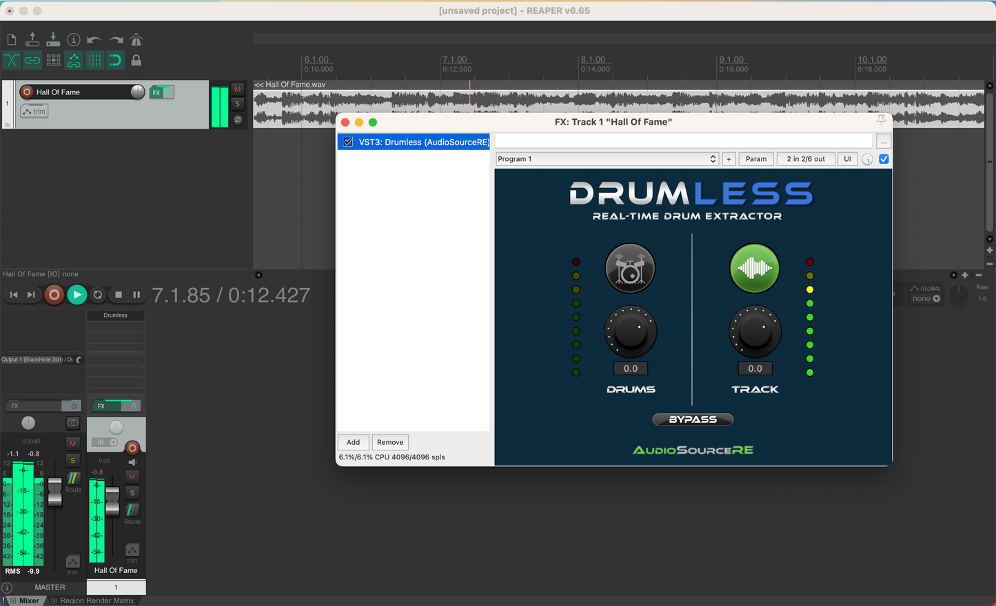 DRUMLESS