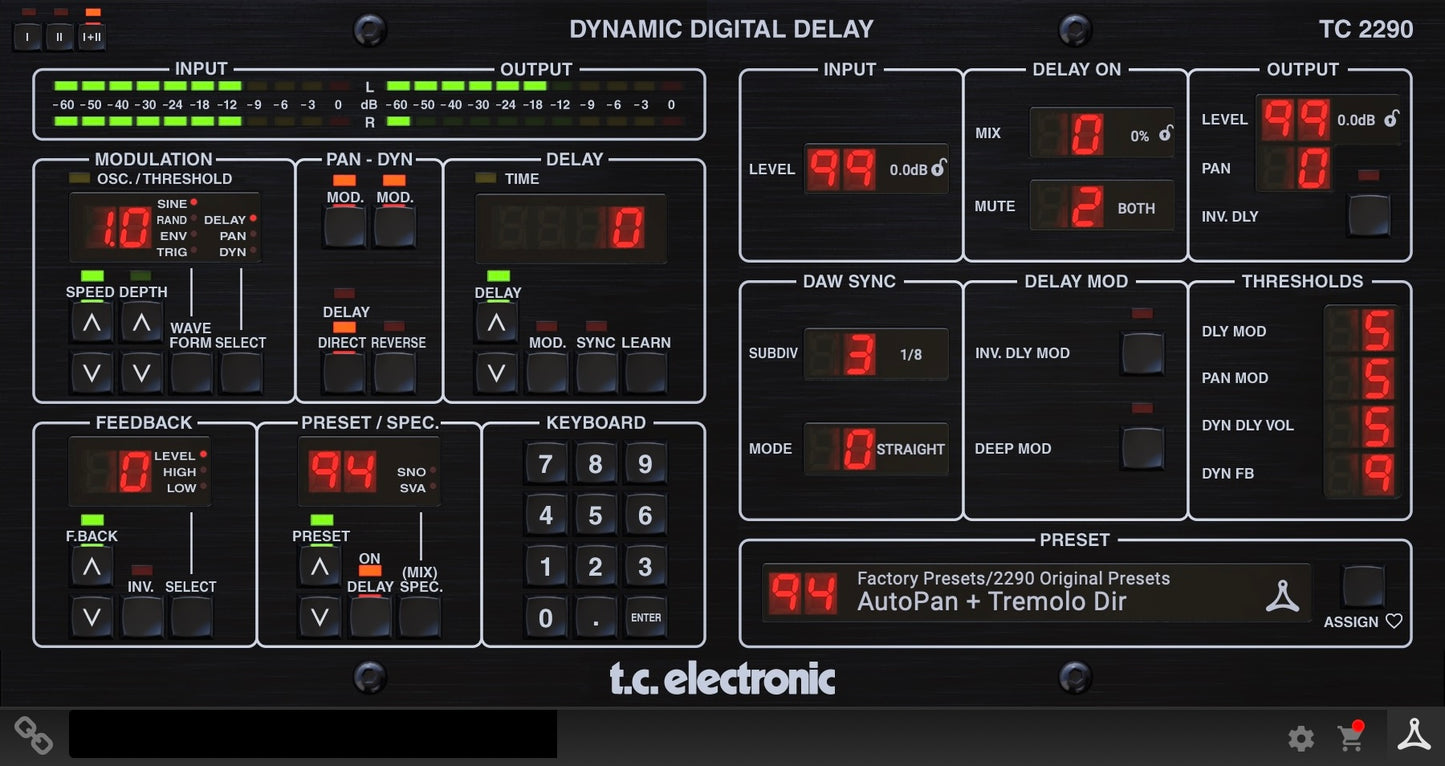 TC 2290 Legendary Dynamic Delay