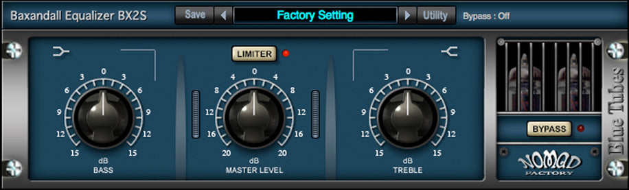 Blue Tubes Equalizer BX2S